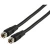 CAVO SAT CABLE-525/2 DA CONNETTORE F A CONNETTORE F LUNGHEZZA 2 METRI